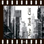 New York City Filmstreifen und Stadtplan